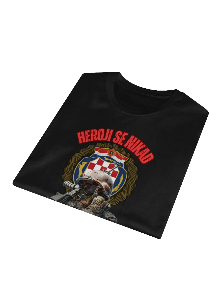 Heroji se nikad ne zaboravljaju Unisex T-Shirt product image (8)