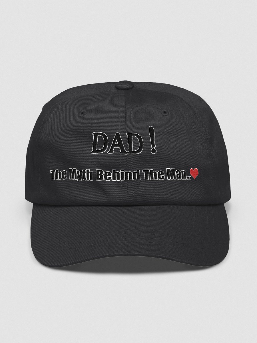 Mythical Dad Love Hat, Legendary Dad Statement Cap, DAD! The Myth" Embroidered Hat, Myth Behind The Man Dad Cap, Bold Dad Tribute Baseball Hat, Heartfelt Hero Dad Cap product image (4)