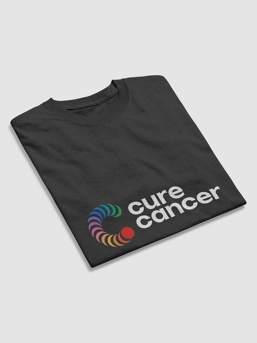 Cure Cancer | Logo Tee Shirt - Black product image (3)