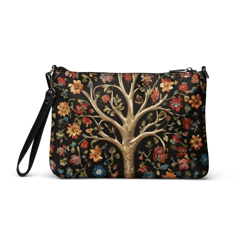 Golden Tree Blossom Crossbody Bag product image (3)