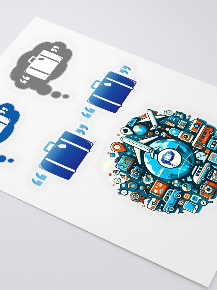 Wanderlust Adventure Sticker Sheet product image (2)