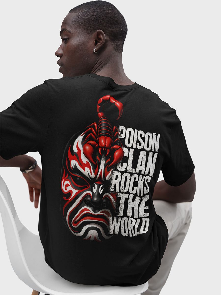 🏷️ Poison Clan Scorpion Style – Back Print Martial Arts Tee product image (1)