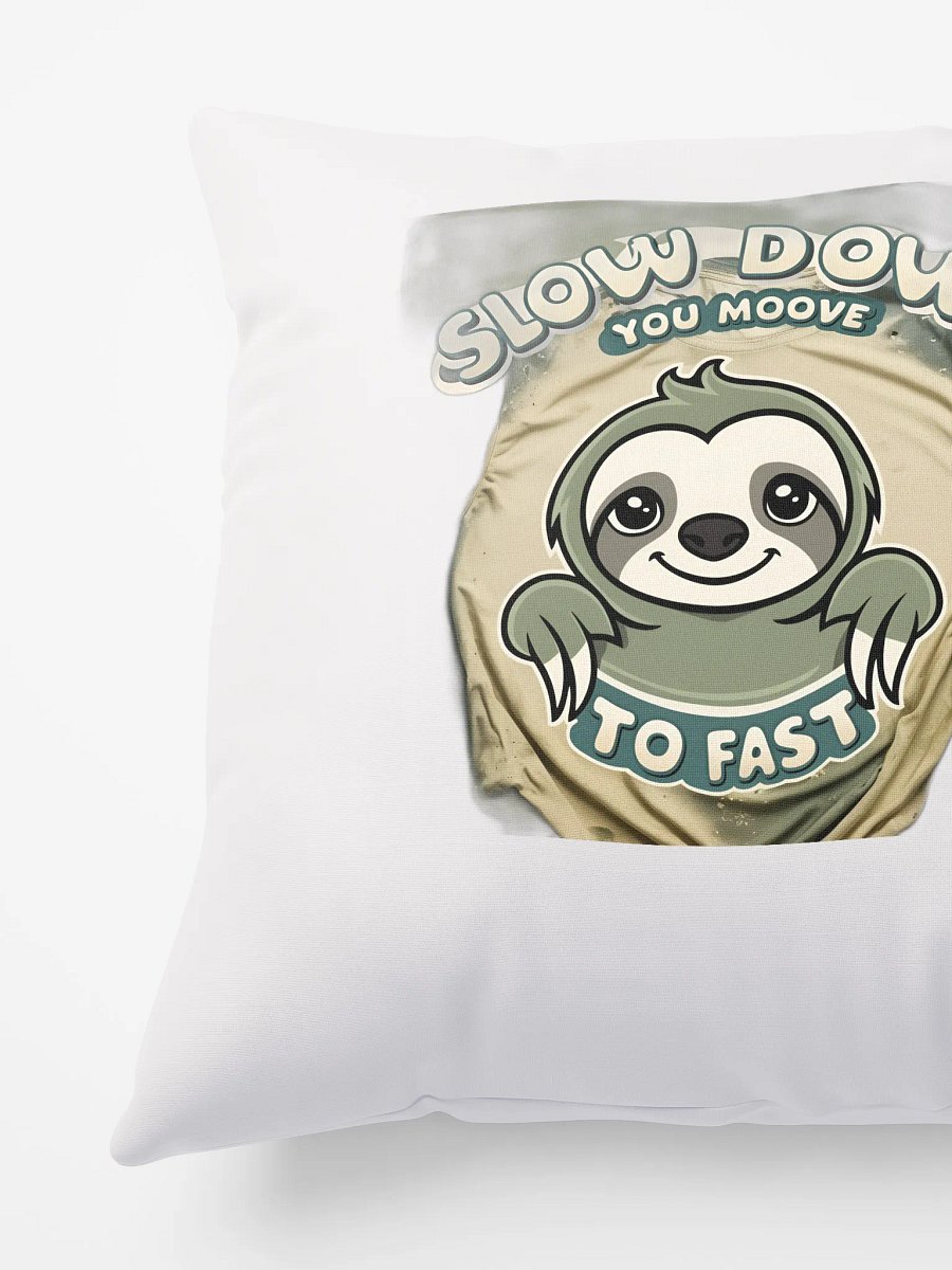 Chill Sloth All-Over Print Pillow product image (3)