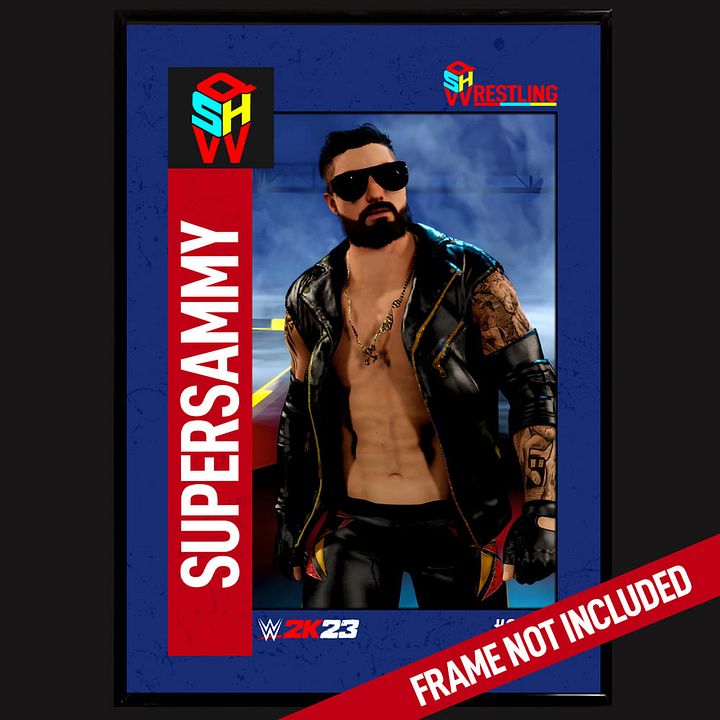 SUPERSAMMY QSHW COMMEMORATIVE TRADING CARD - WWE2K23 product image (2)