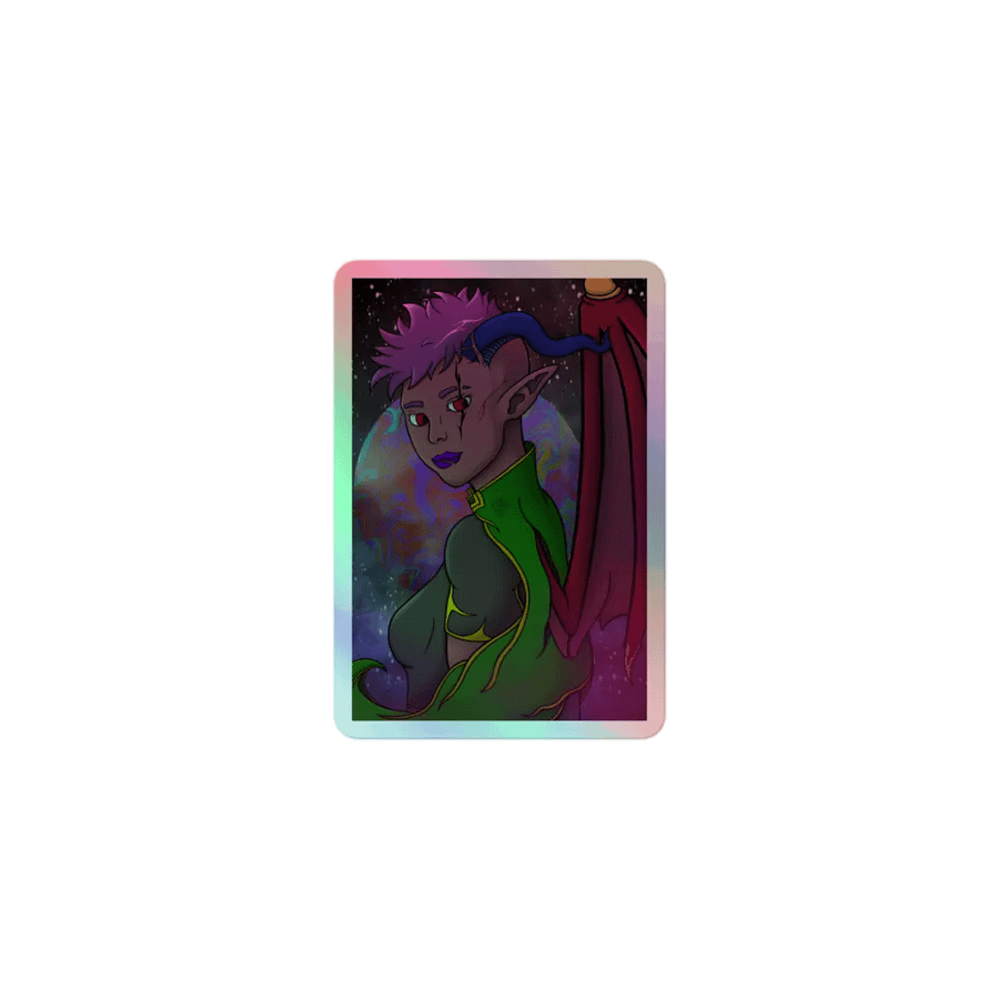 Uziel Holographic Sticker product image (1)