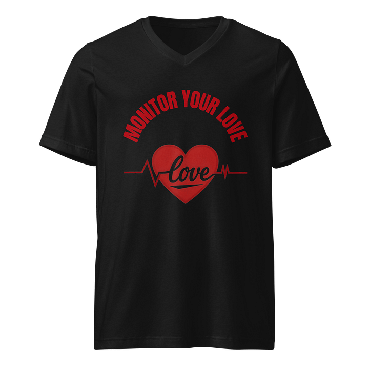 Heartbeat of Love V-Neck Tee product image (1)