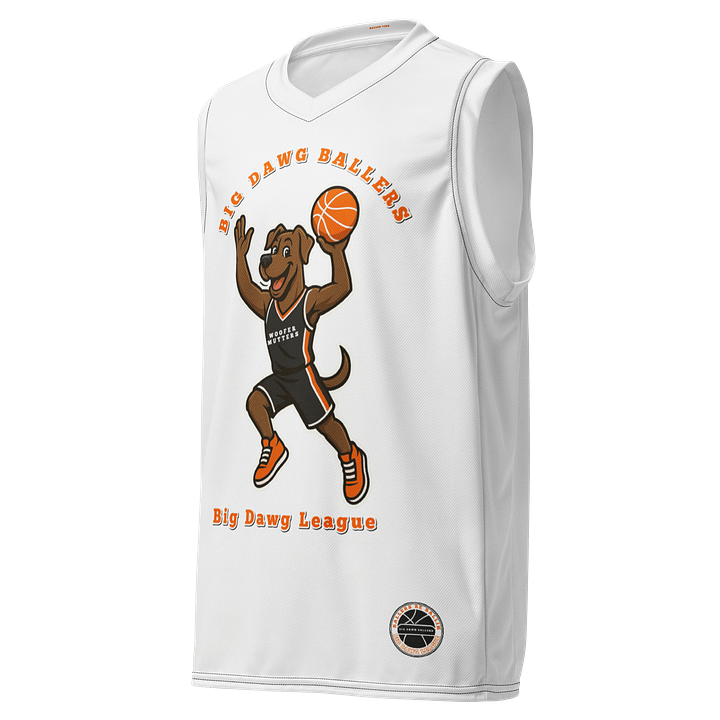 Basketball Jersey Brown Great Dane WooferMutter product image (1)