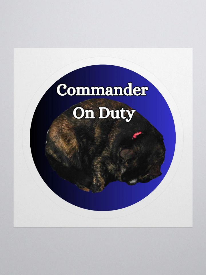 Commander On Duty Obi Sticker product image (3)