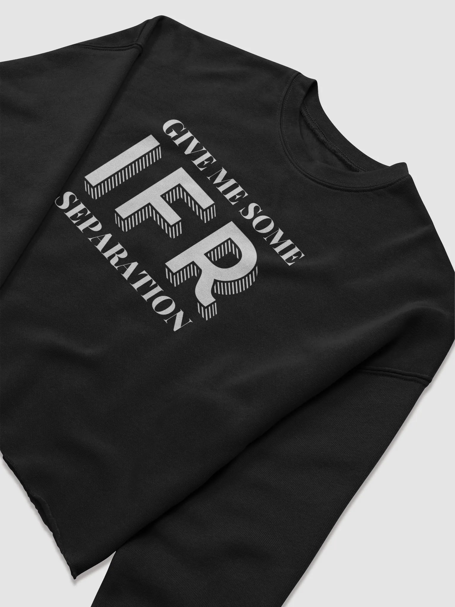 Give me some IFR separation Crop Top product image (14)