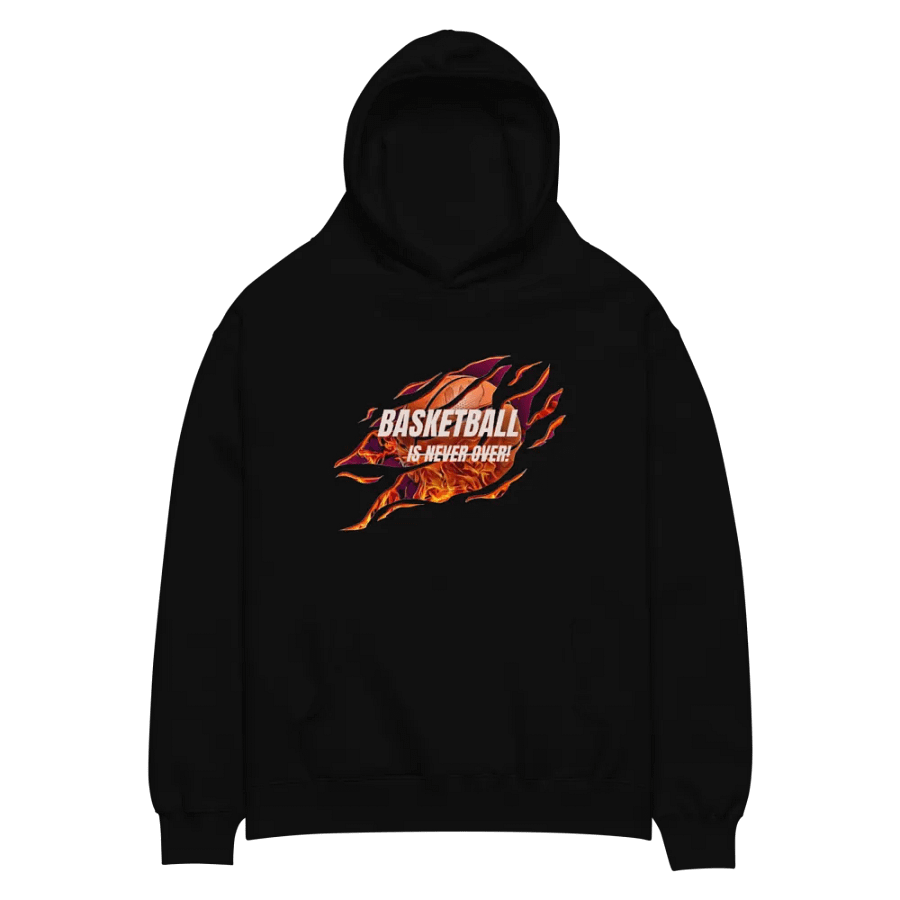'Basketball Is Never Over" Graphic Hoodie product image (2)