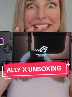 The ROG Ally X just arrived, and I’m hyped! 🎉 This thing’s got an AMD Ryzen Z1 Extreme, 24GB RAM, and an RDNA3 GPU with 8.6 teraflops of power. 🚀 It’s the perfect portable gaming setup with 1TB of storage! Now I just need to keep it away from my son before he claims it as his own.  @ROG Global  #ROGAllyX #ROGPartner #TeamROG #playallyourgames 