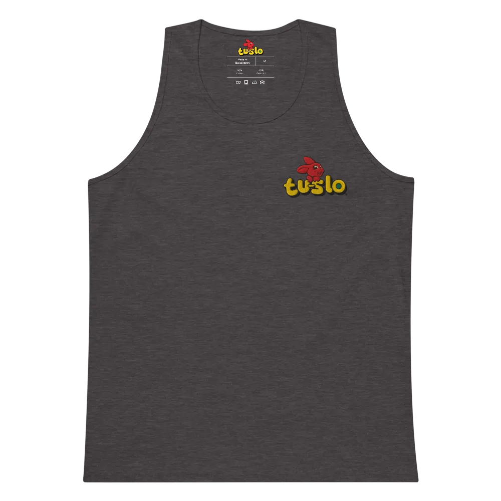 TU-SLO UNISEX EMBROIDERED SLEEVELESS TEE product image (2)