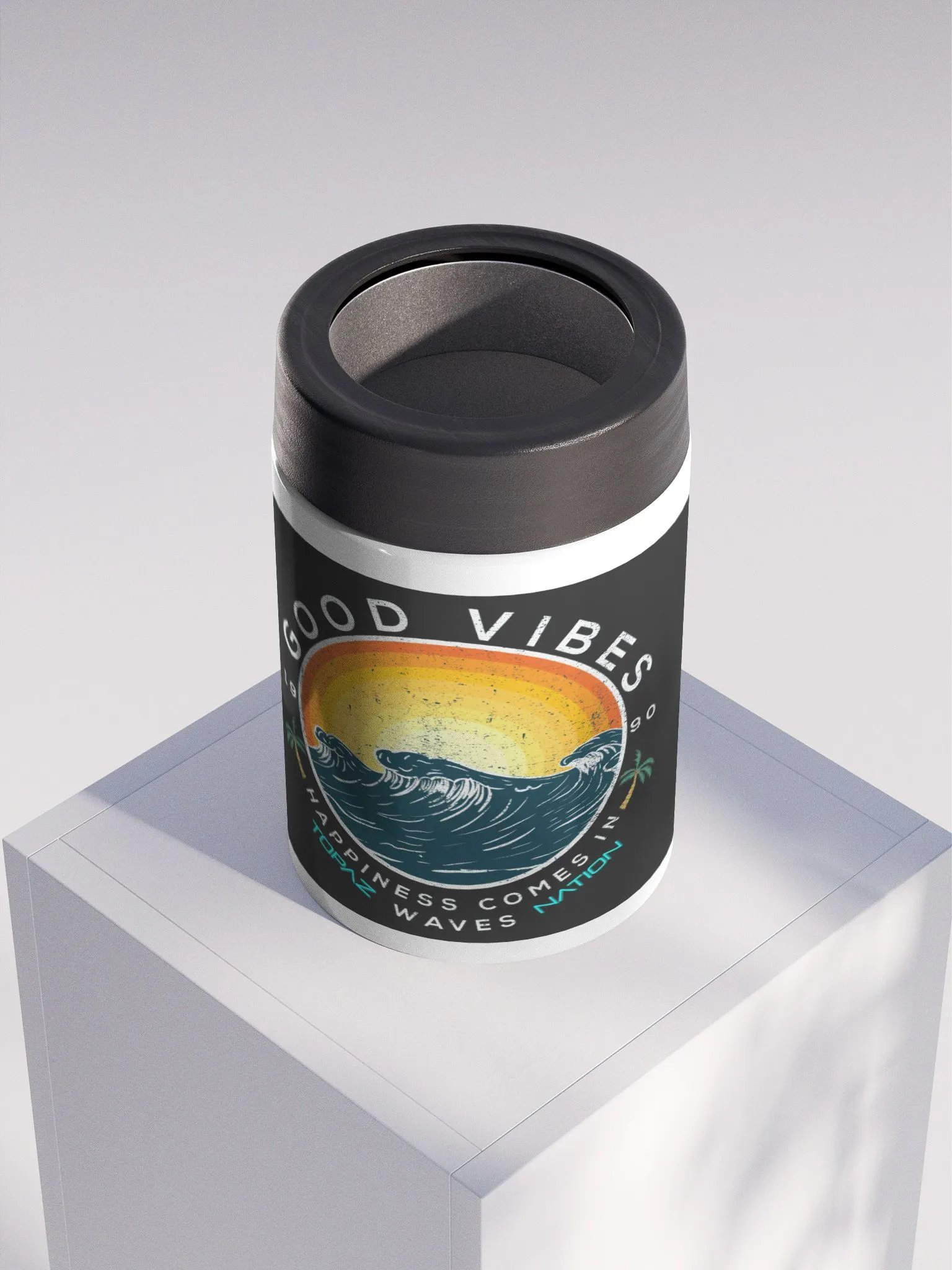 Topaz Nation Stainless Steel Koozie product image (3)