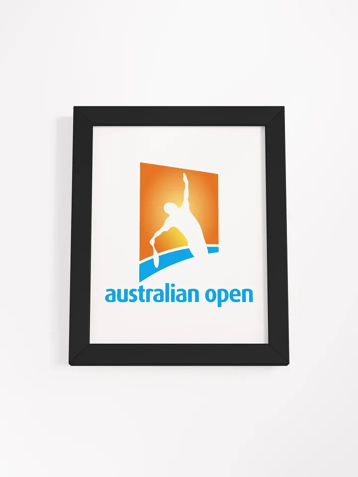 Australian Open Silhouette Framed Poster product image (31)