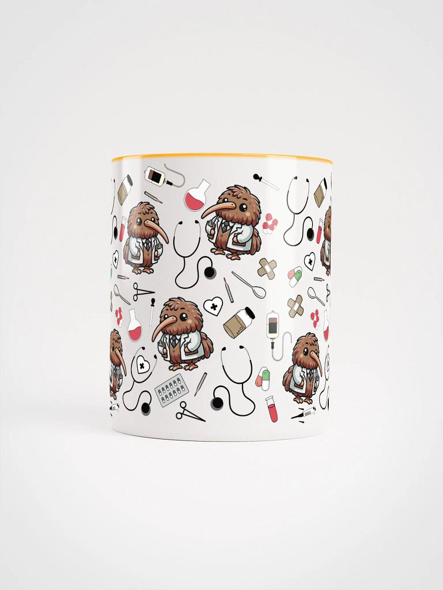 Cute Medical Coat Kiwi Ceramic Mug product image (5)