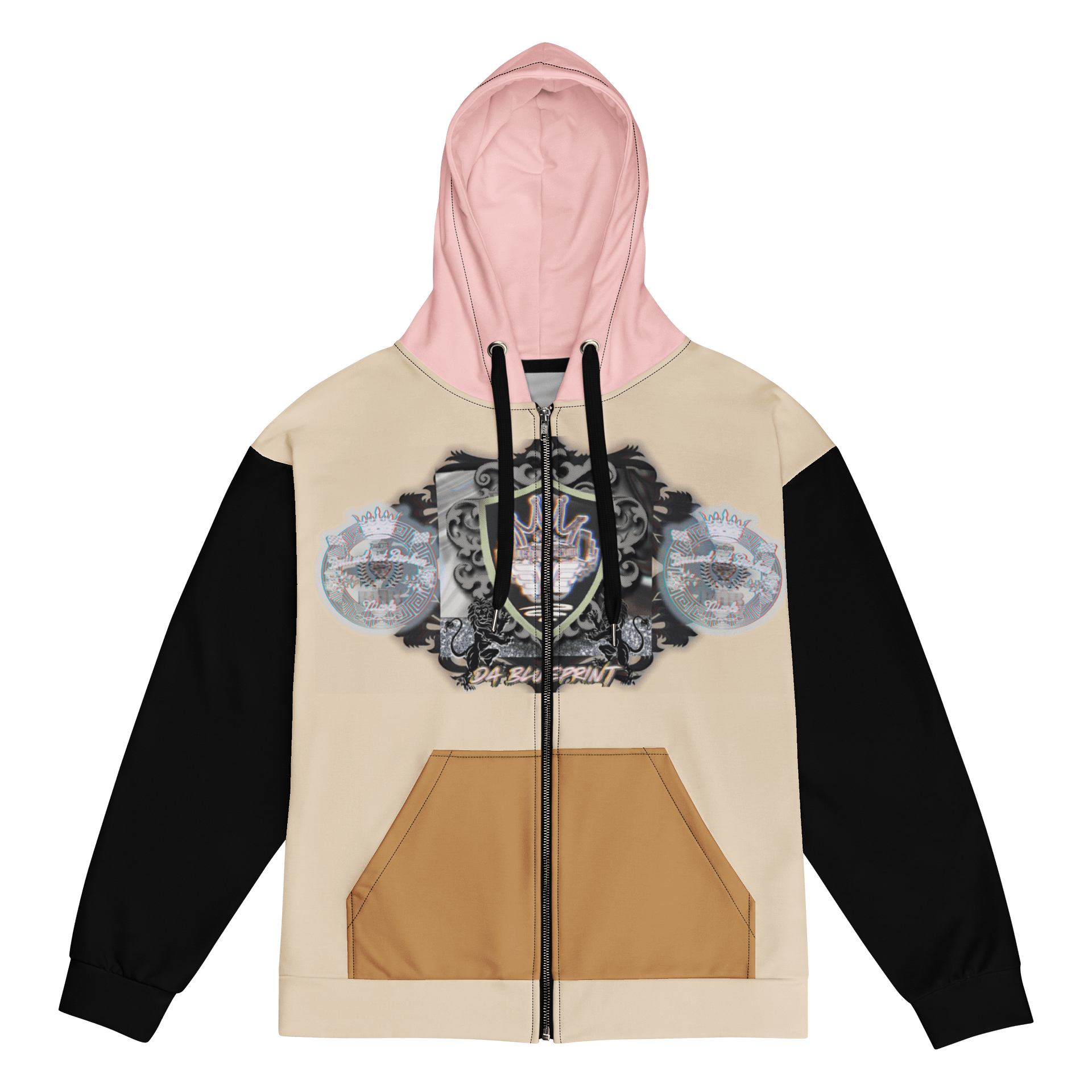 Royal Cityscape Emblem Zip Hoodie 2 product image (1)