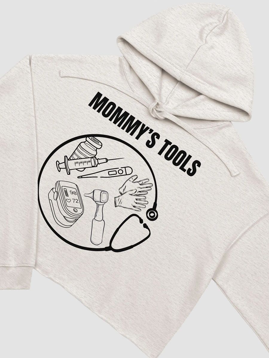 Mommy's Tools, Mindful Explorer Crop Hoodie product image (8)