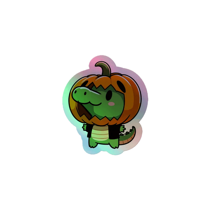 Pumpkin Ryodile Holo Sticker product image (1)