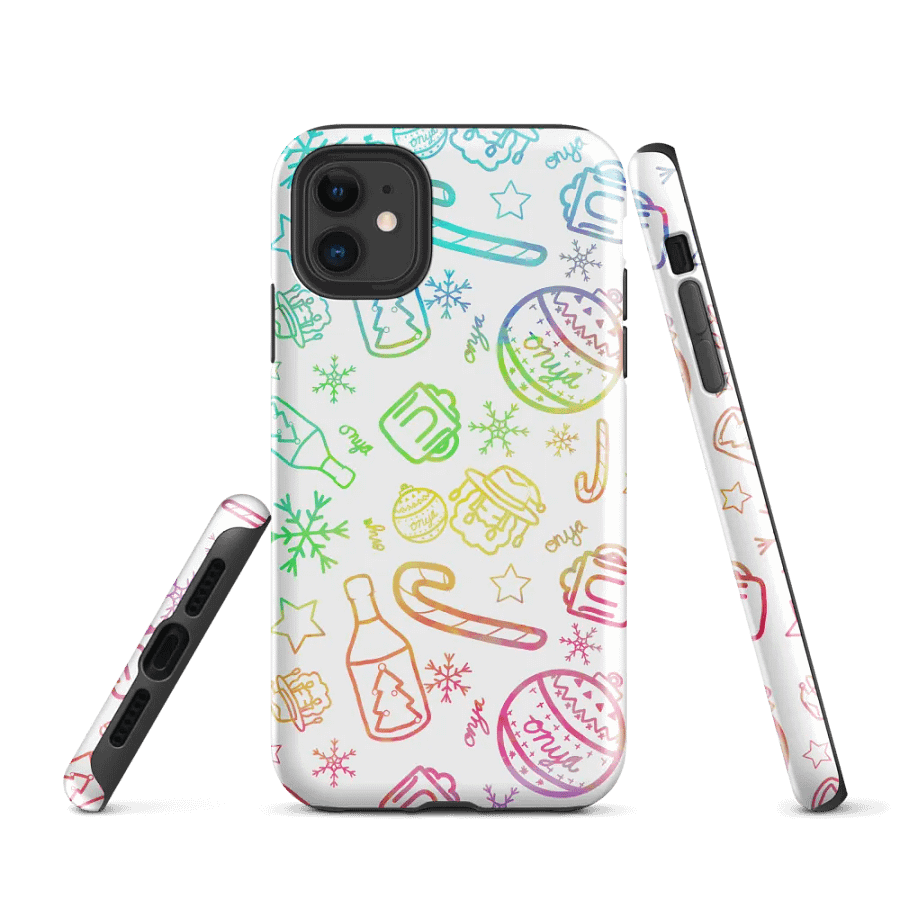 Limited Edition Christmas Rainbow iPhone Case product image (1)