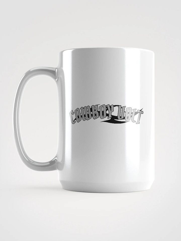 Cowboy Volt White Glossy Mug product image (1)