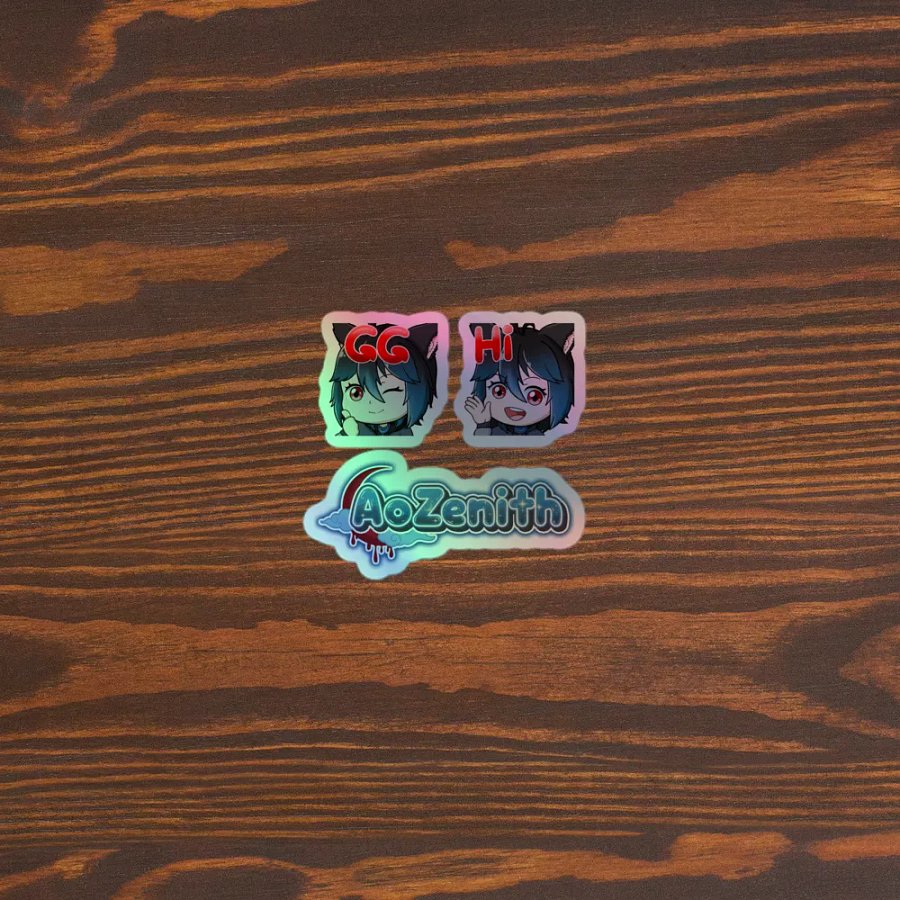 AoZenith Holographic Stickers (Set 1) product image (5)