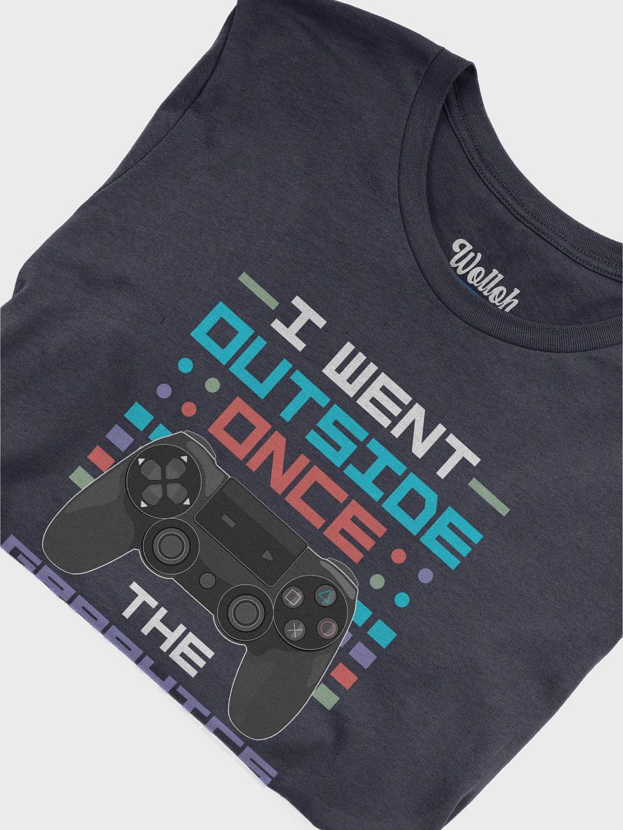 I Went Outside, the Graphics Weren’t That Good – Funny Gamer T-Shirt product image (6)