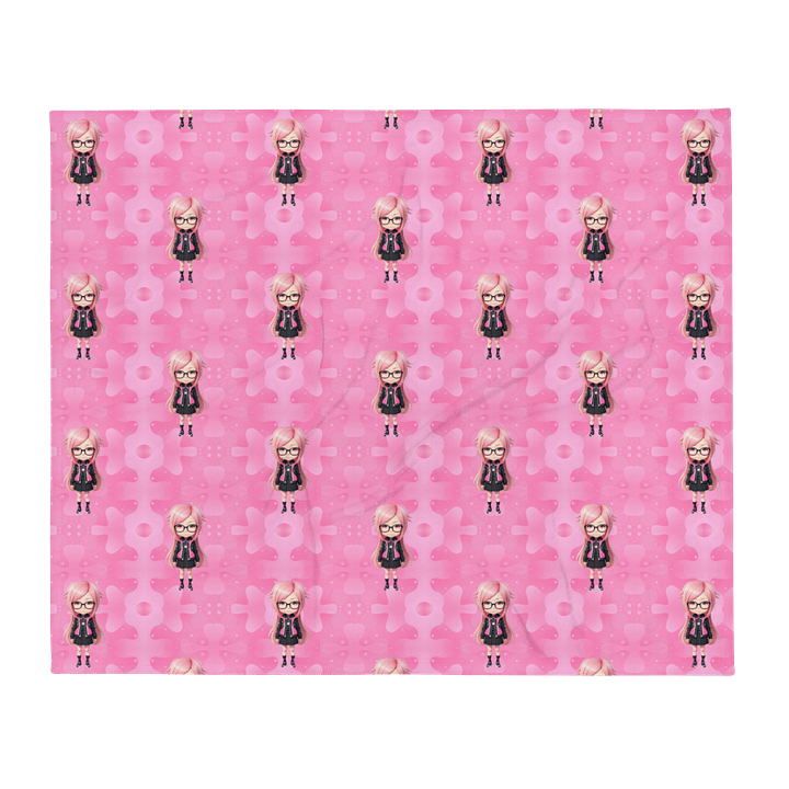 (PINK CHIBI) K Throw Blanket product image (1)