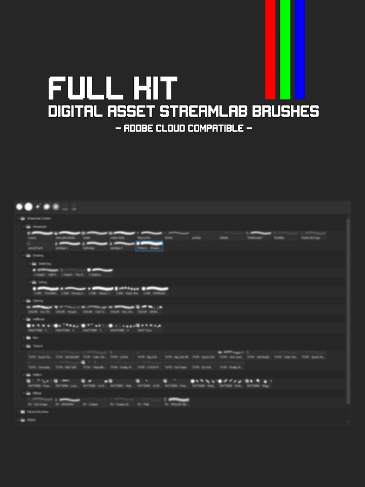 Full Brush Set - Pixel & Vector product image (1)