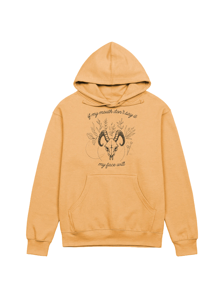 My Face Says It All Unisex Hoodie product image (1)