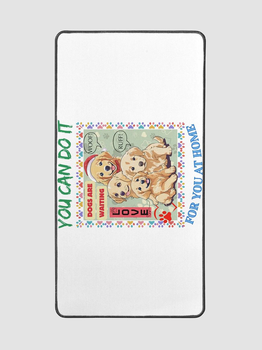 Pawsitively Adorable Desk Mat product image (2)