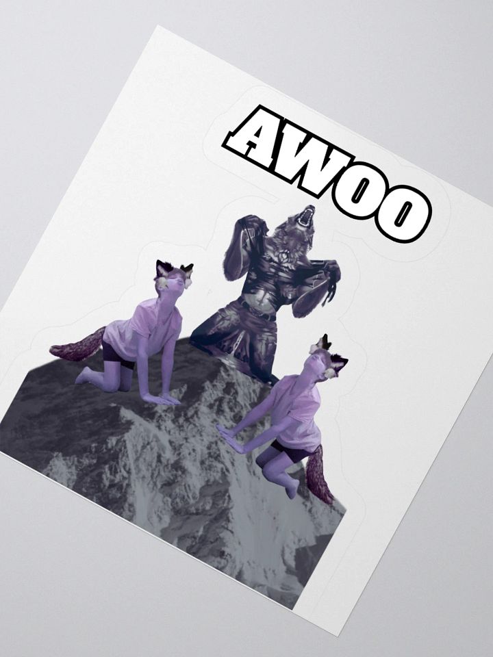 AWOO sticker product image (4)