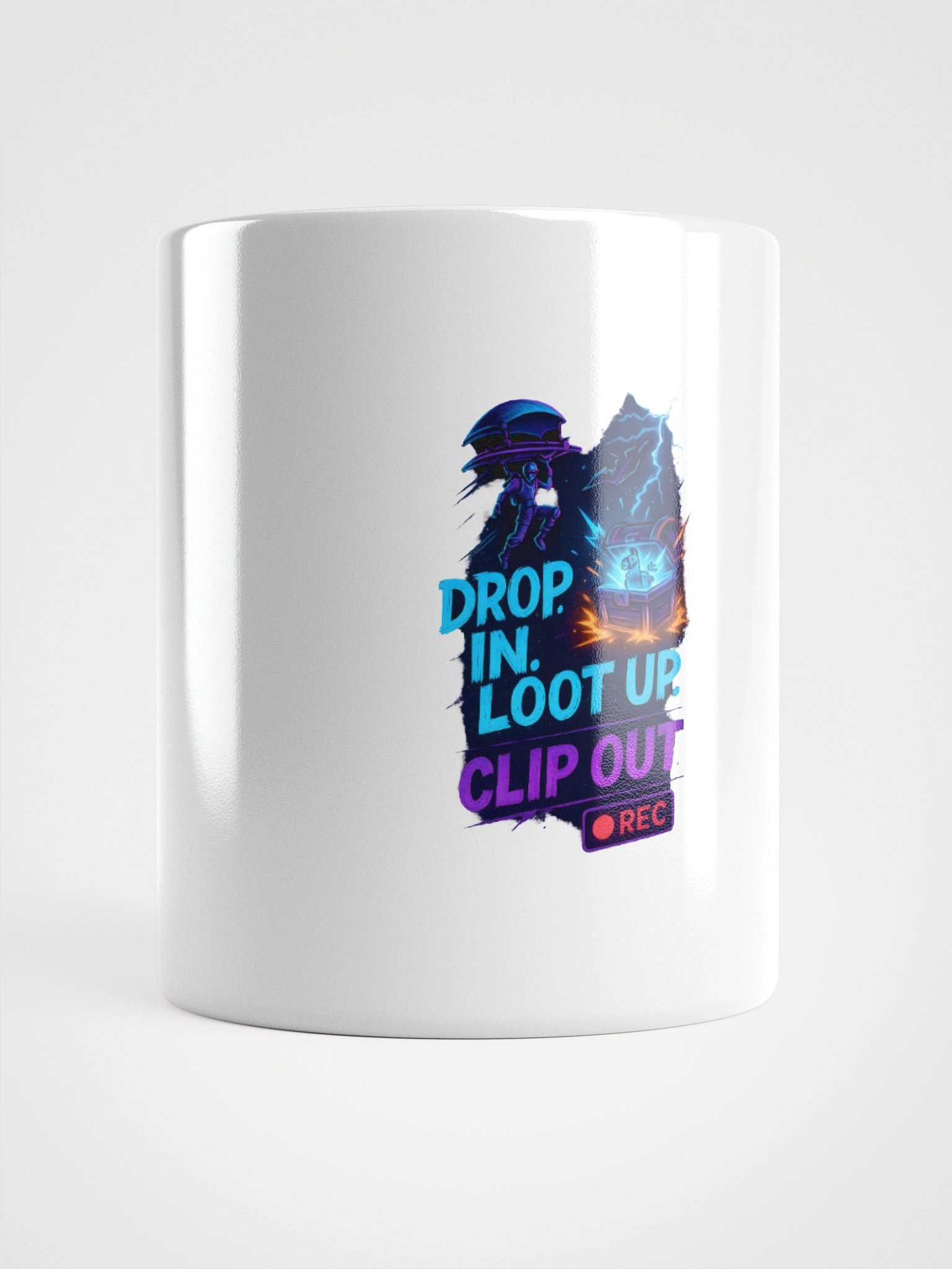️Clip Out Loot Chest White Glossy Mug product image (14)