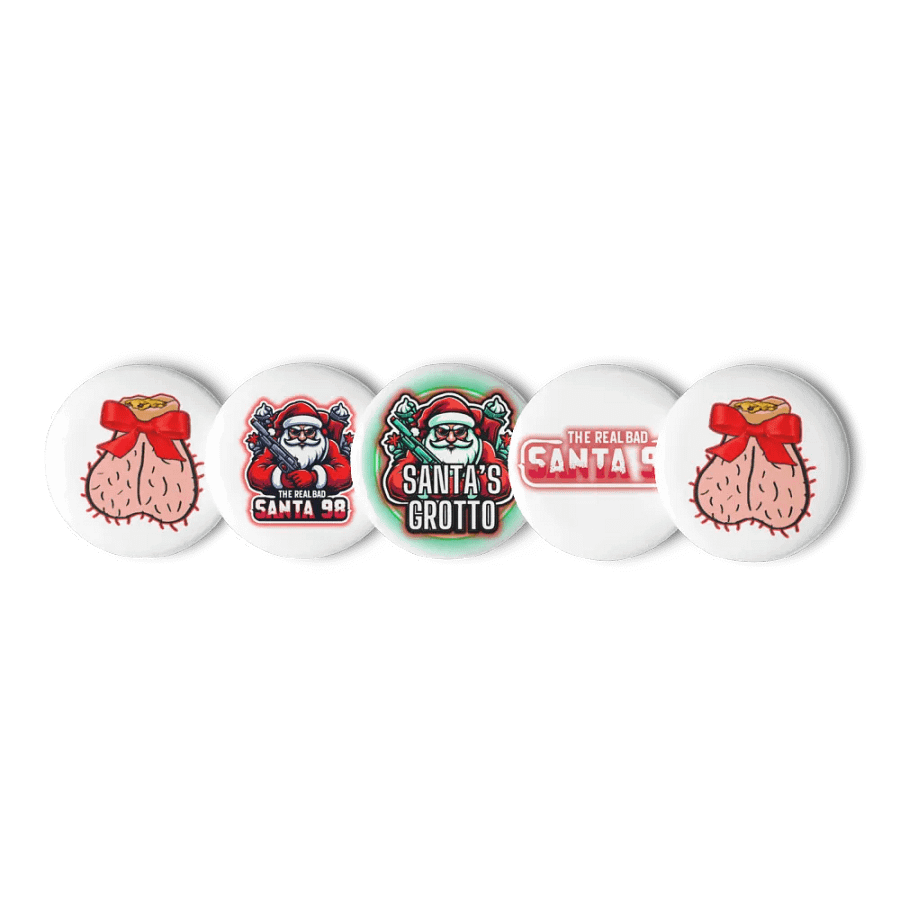 santa pin badges product image (4)