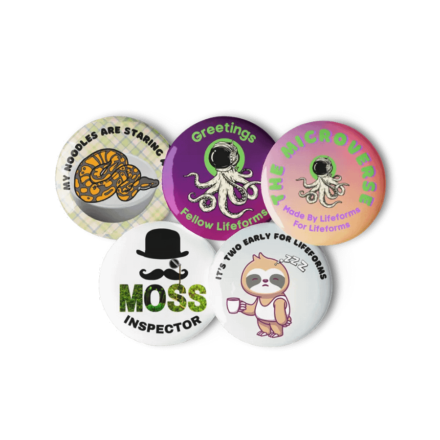 Assorted Button Pins product image (6)