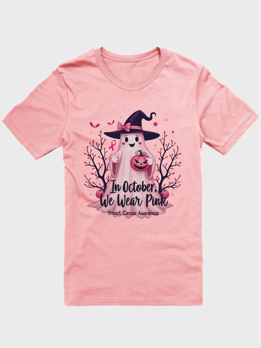 Pink Ghost Breast Cancer Awareness T-Shirt product image (1)
