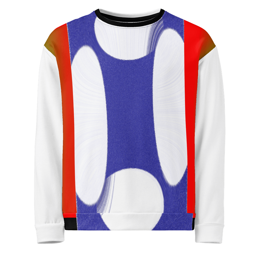 WavePrint Unisex Eco-Friendly Sweatshirt product image (1)