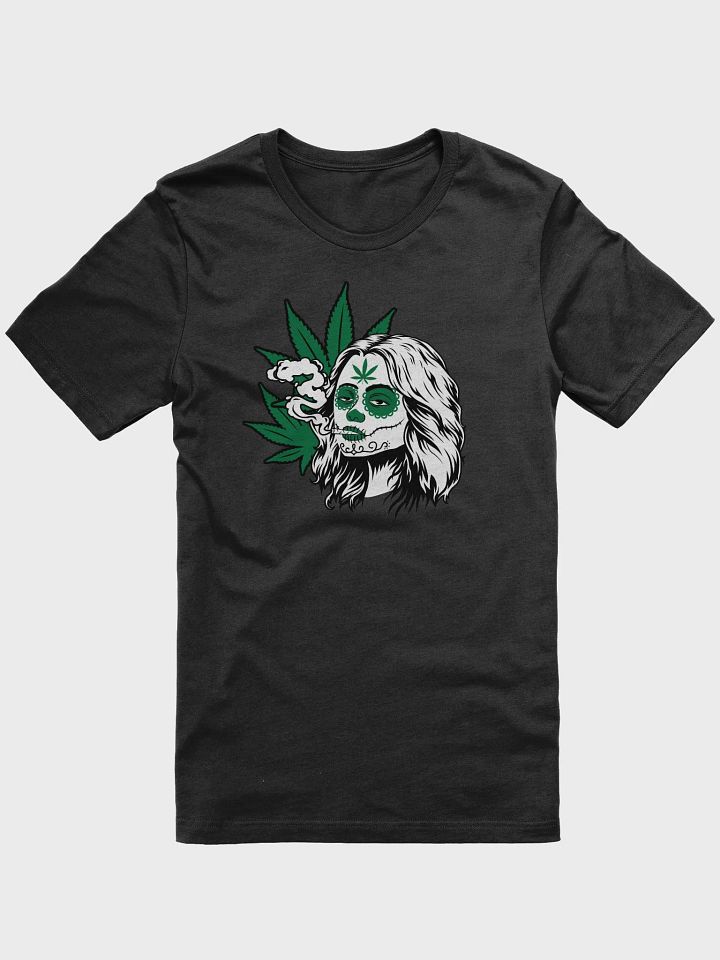 Marijuana Sugar Skull T-Shirt product image (7)