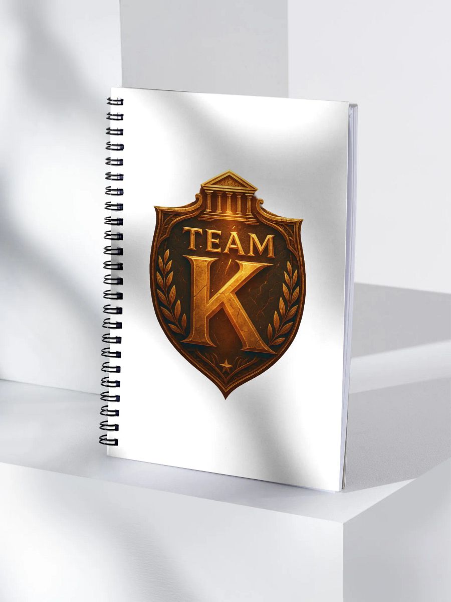 Team K V-5 Spiral Notebook product image (4)
