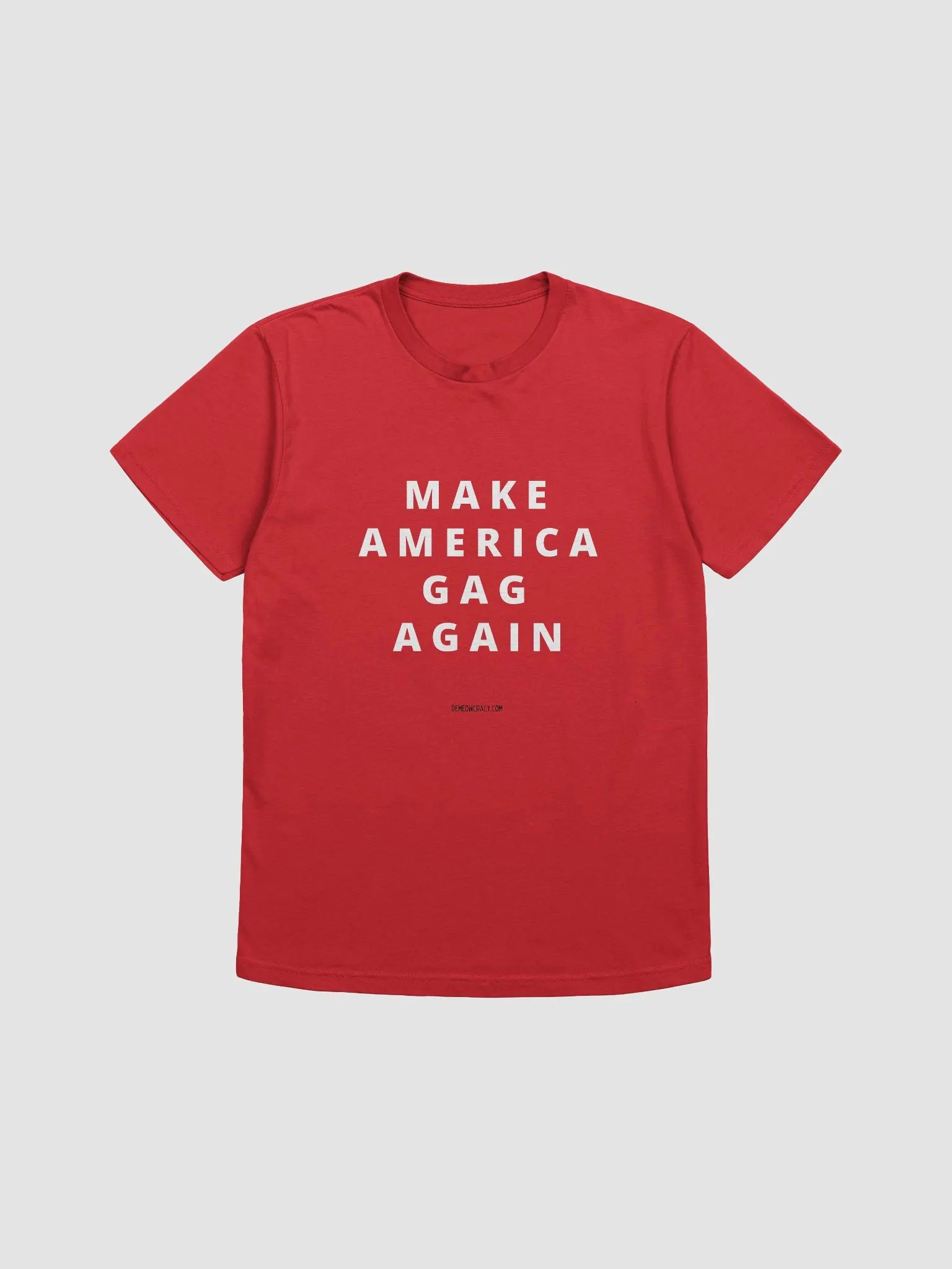 Make America Gag Again Funny Supersoft Slim Fit T-Shirt product image (4)
