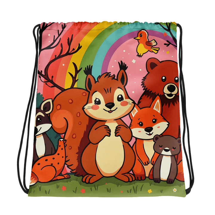 Vibrant Adventure Drawstring Backpack product image (1)