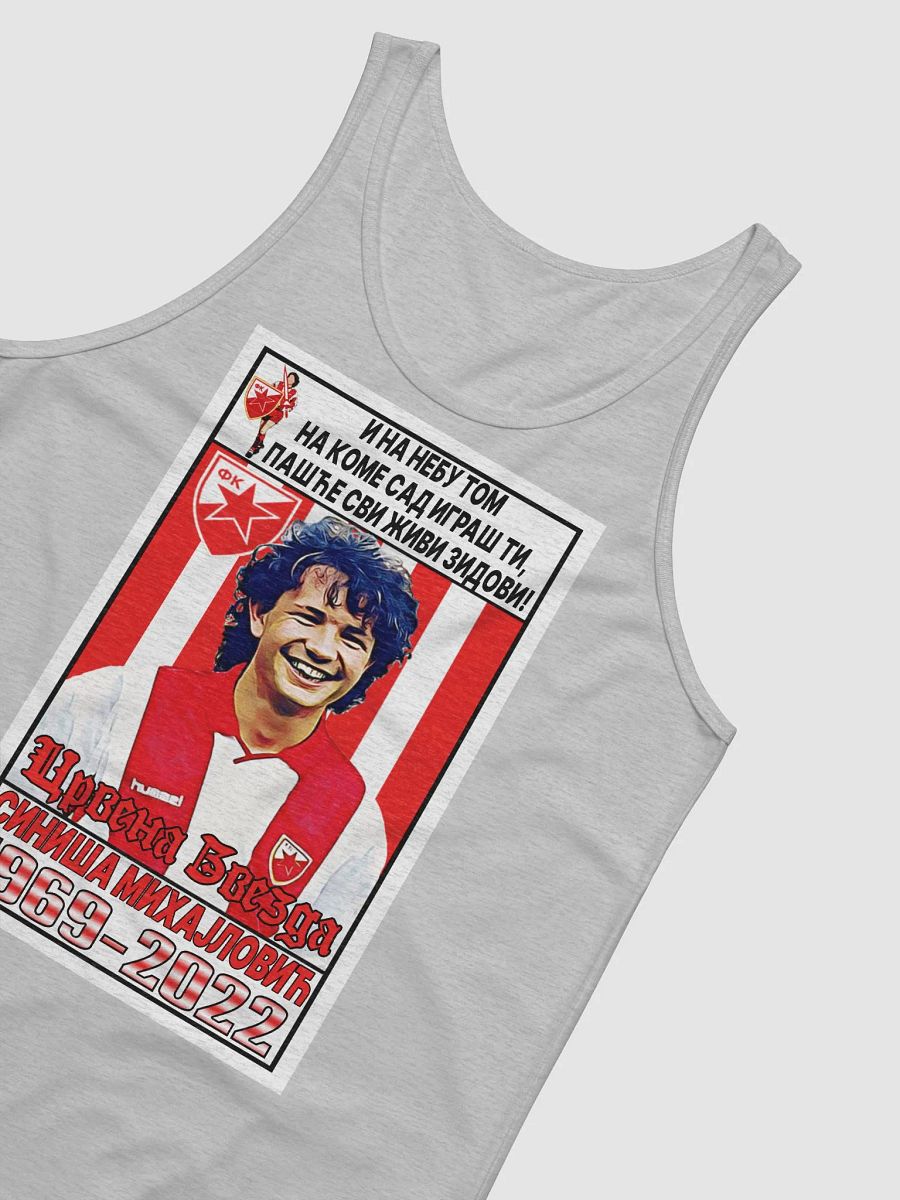 Siniša Mihajlović (FK Crvena Zvezda) #5 Bella+Canvas Jersey Tank product image (18)