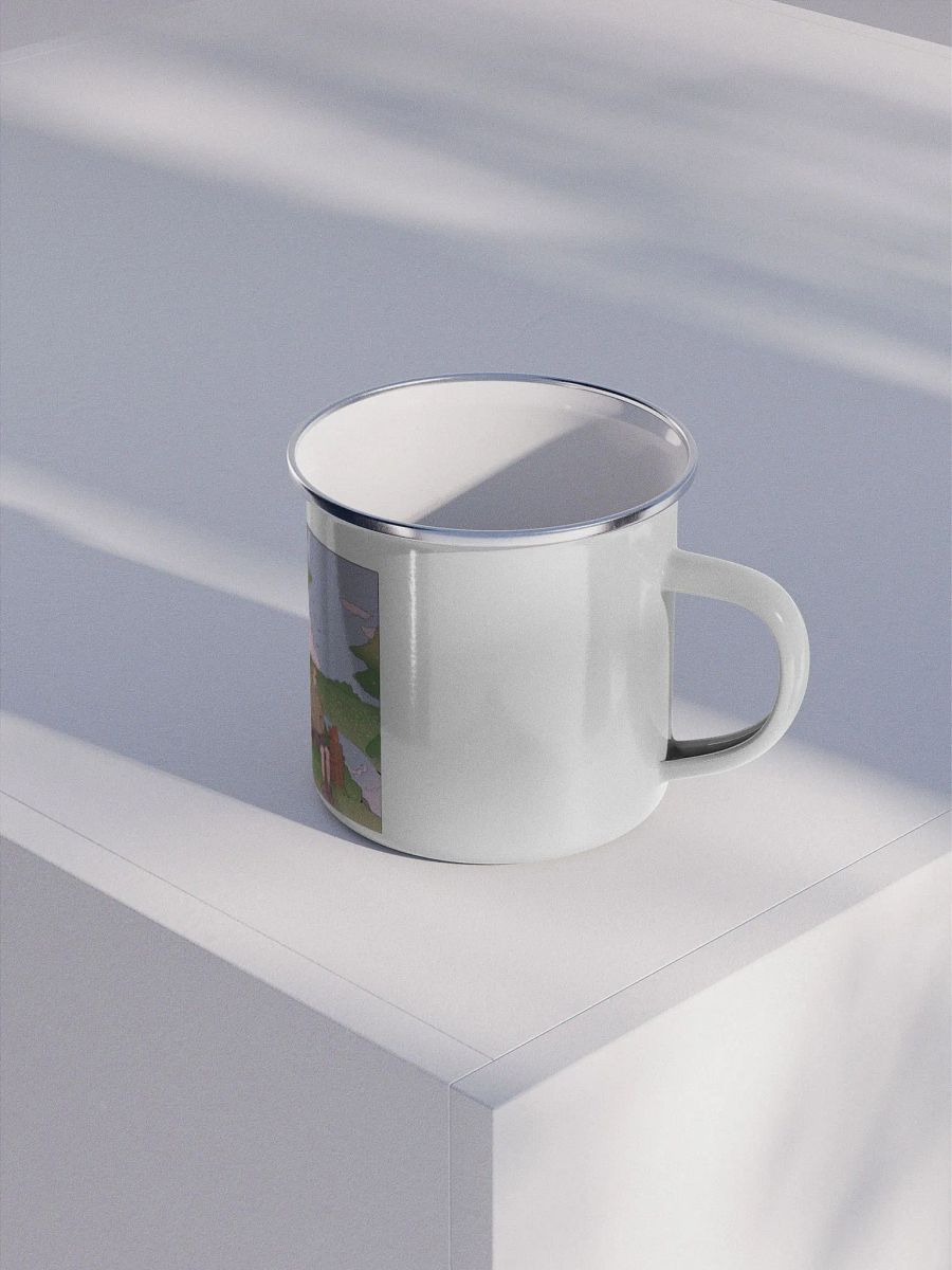 [WildlifeSam] Enamel mug- nature scene product image (3)