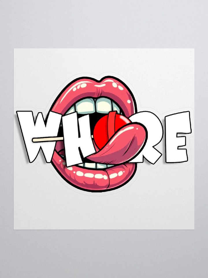 WHxRE Kiss Cut Sticker product image (1)