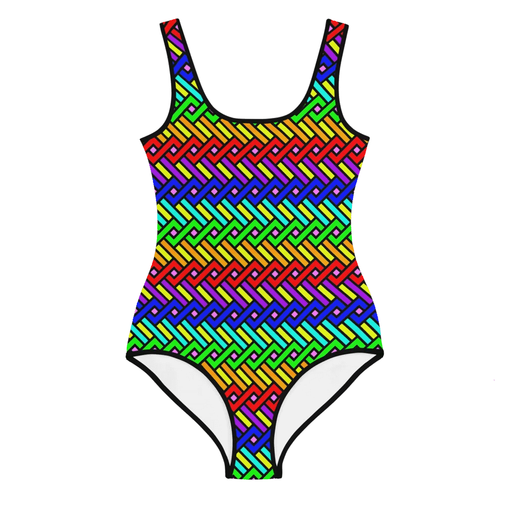 Geometric Youth Swimsuit product image (4)