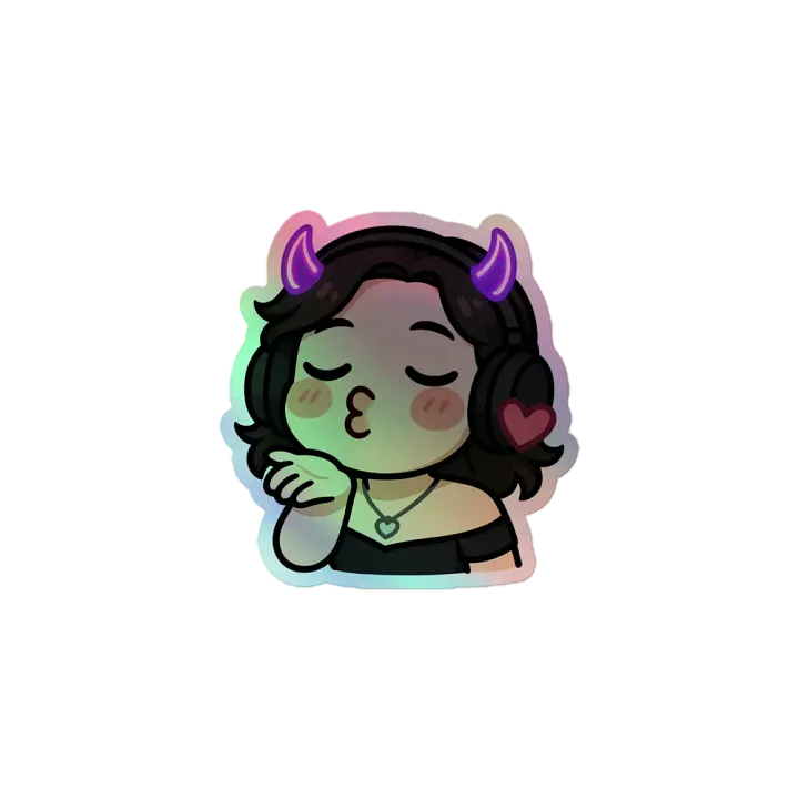 Kitty Kiss Sticker product image (1)
