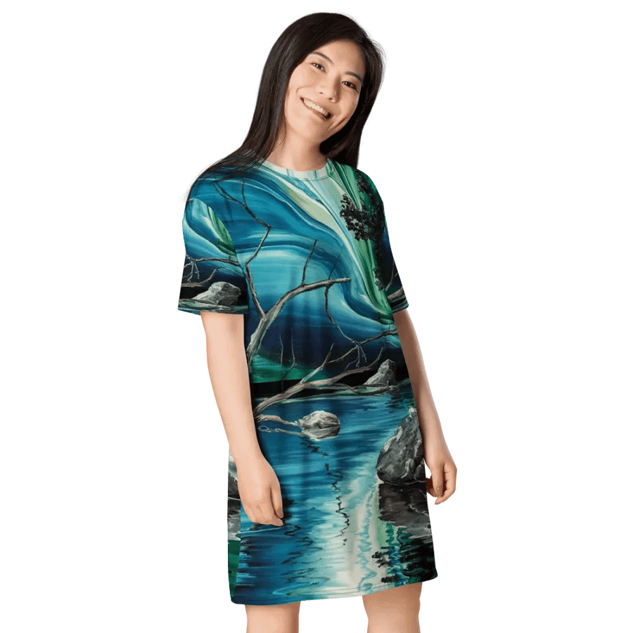 Magic Reflection, T-Shirt Dress product image (6)