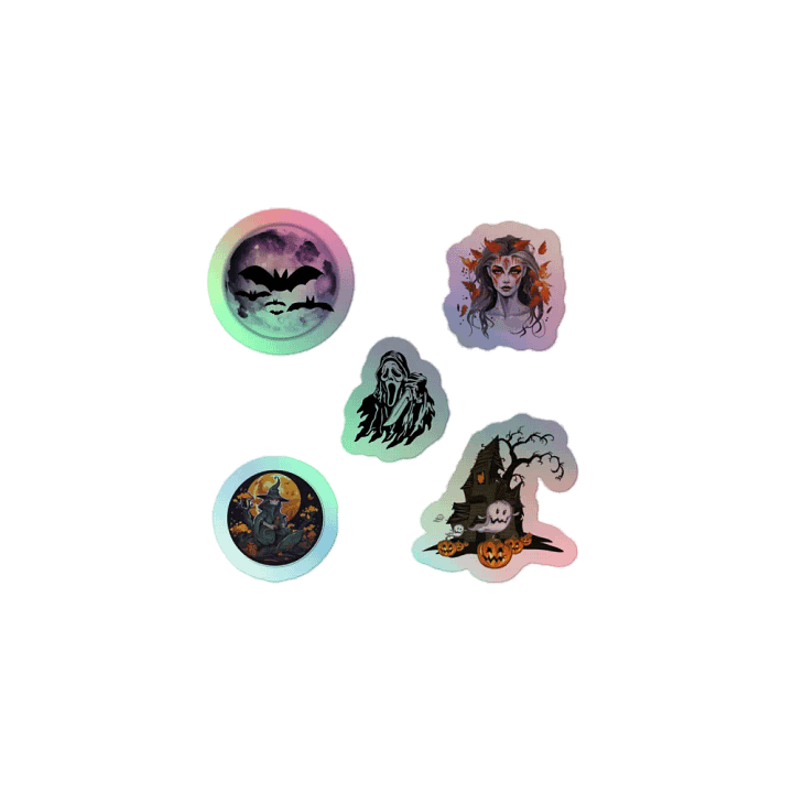 Halloween Holographic Sticker Specter product image (1)
