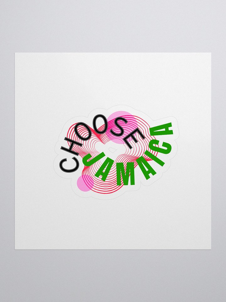 Jamaica Vibes Kiss Cut Stickers product image (1)