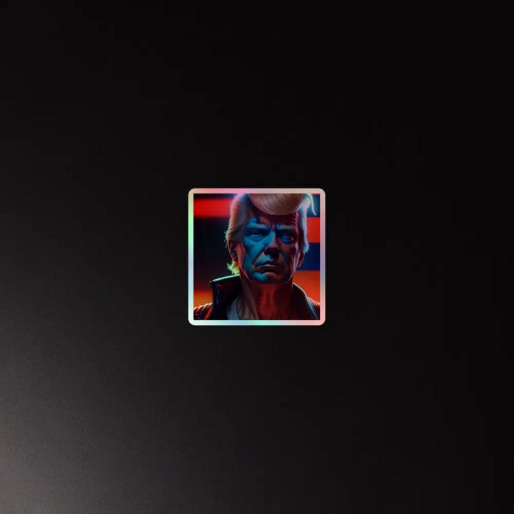Westside Trump Holographic Sticker product image (4)