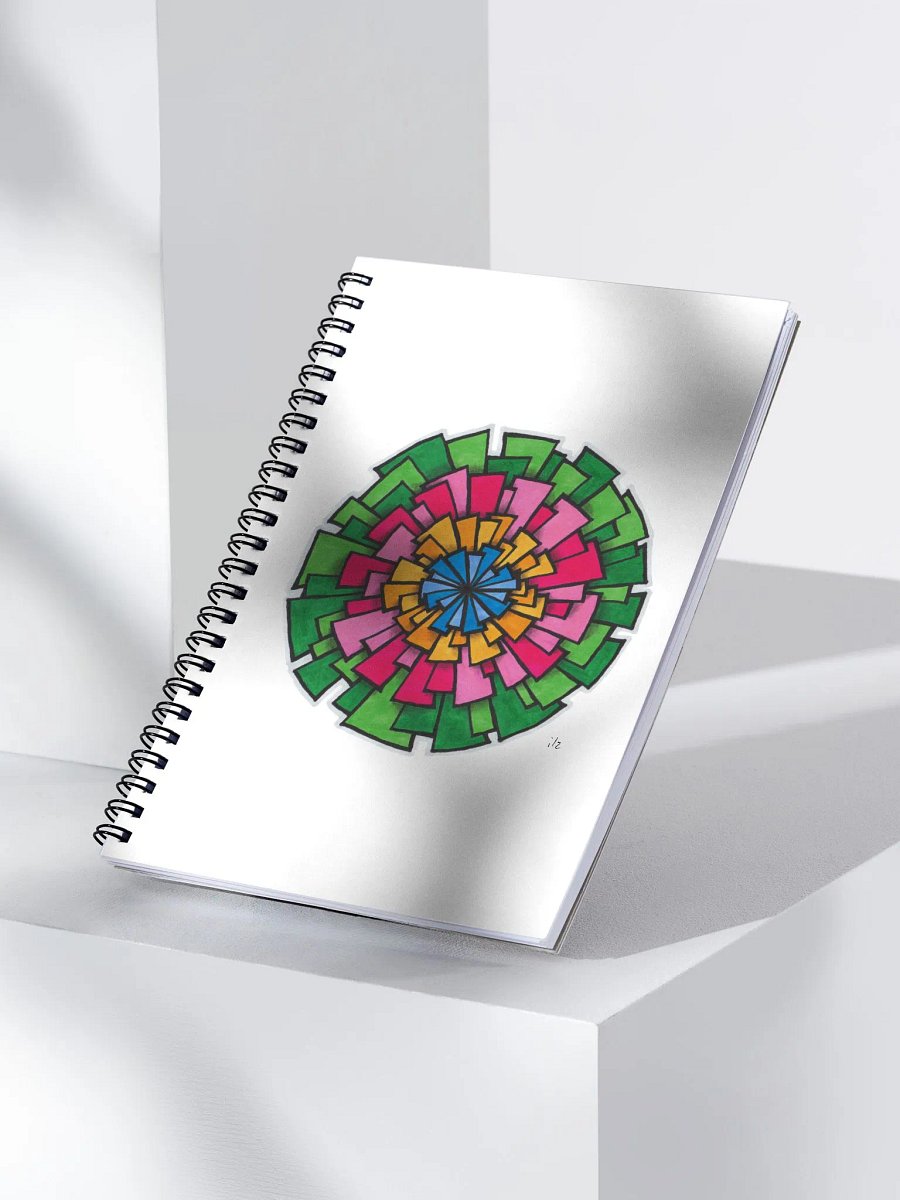 Radial Rhapsody Spiral Notebook product image (3)